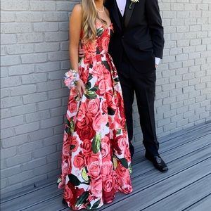 ROSE PROM DRESS